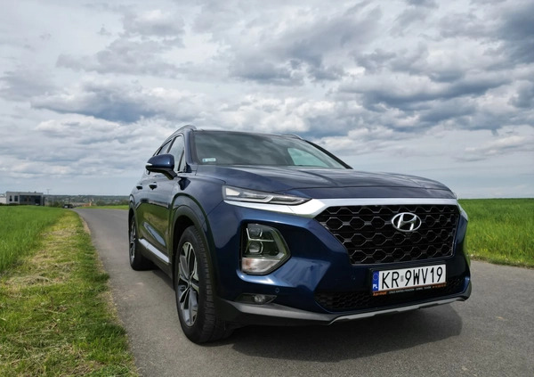 Hyundai Santa Fe cena 124900 przebieg: 174000, rok produkcji 2018 z Kraków małe 742